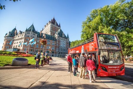 Quebec City: Hop-on Hop-off Open-Top Double Decker Bus Tour