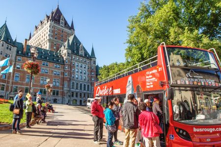 Quebec City: Hop-on Hop-off Open-Top Double Decker Bus Tour