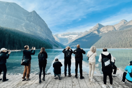 Calgary/Banff: Lake Louise, Moraine & Johnston Canyon Trip